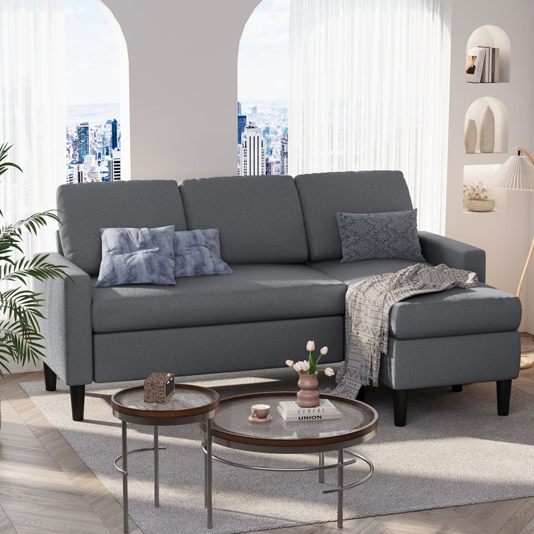 Small convertible deals sectional sofa